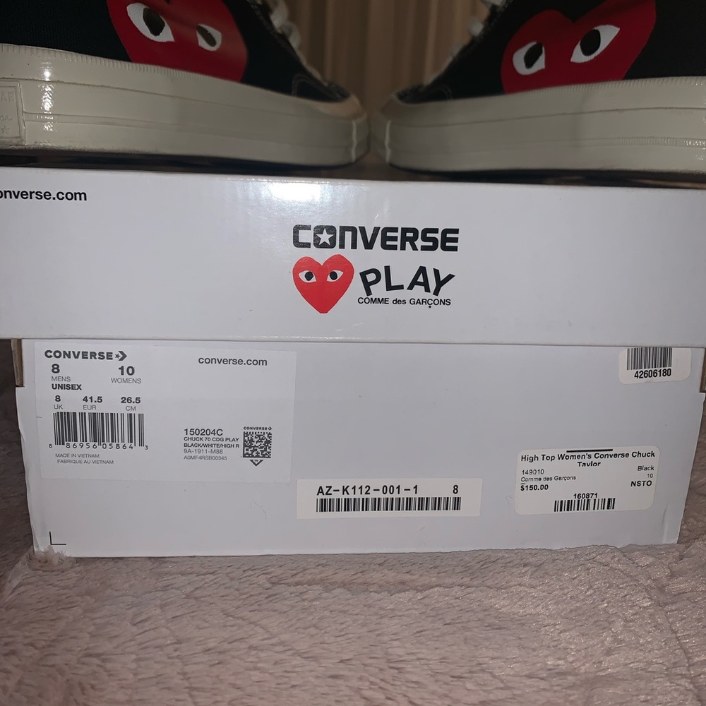 Converse Play Comme des Garçons